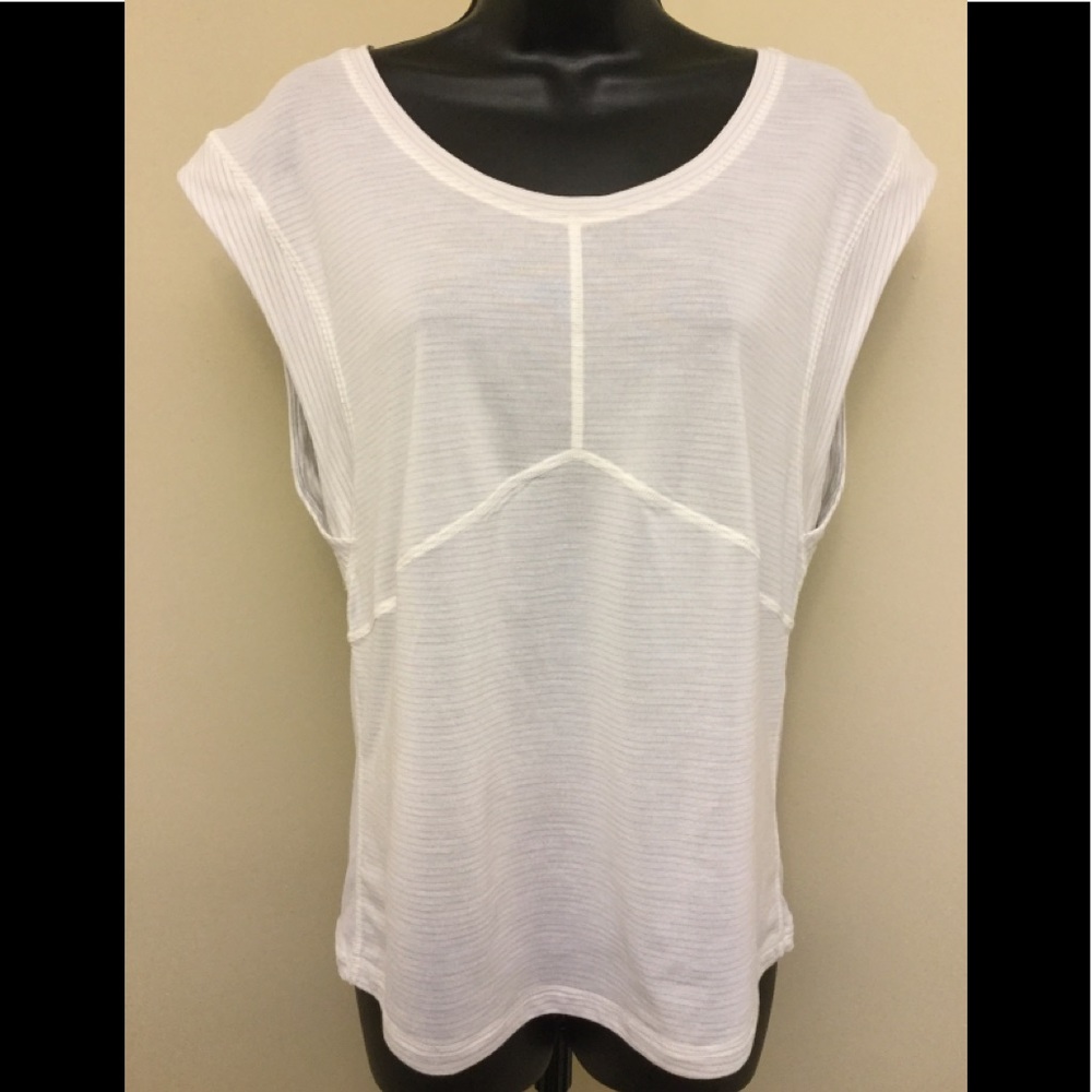 Lululemon Striped Sleeveless Shirt Sz. 4